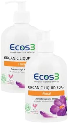 Alternative view of Ecos3 Organik Sıvı Sabun Floral 2’li SET (2 x 500 ML)