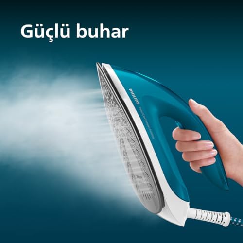 PerfectCare Compact Buhar Kazanlı Ütü — 2x Daha Fazla Buhar, Yanık Yok, OptimalTEMP, 6 Bar Basınç, 360 g Şok Buhar, 1.3 L Tank, Hafif, Kolay Saklama (GC6815/20)