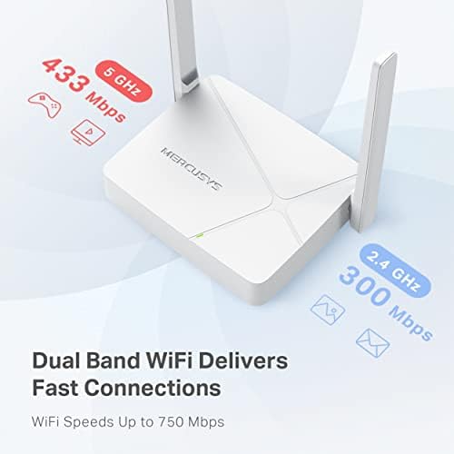 MR20, AC750 Mbps, Ebeveyn Denetimleri, All-in-one(Router, Access Point, Extender) Modları, Mobil Uygulama ile Kolay Kurulum, Dual-Band Router