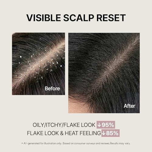 SimplyO Saç Derisi Ve Saç Bakımı Için Doğal Çözüm | Refreshing Scalp Shampoo Flower, Kore'den Ithal