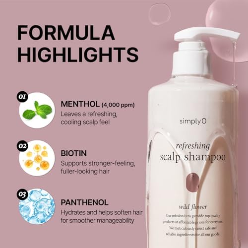 Alternative view of SimplyO Saç Derisi Ve Saç Bakımı Için Doğal Çözüm | Refreshing Scalp Shampoo Flower, Kore'den Ithal