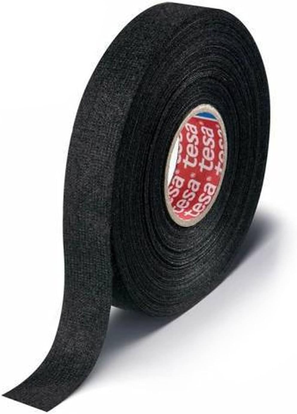 Alternative view of Tesa Tüylü Bant Polyester Bez Kablo Sarma Bandı 19 mm x 15 Metre Siyah