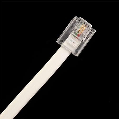 PX-KKT10 2CX0.10mmx7 10 Metre ADSL RJ11 Telefon Kablosu Gri, ADSL, VDSL 2 Canlı Kablo