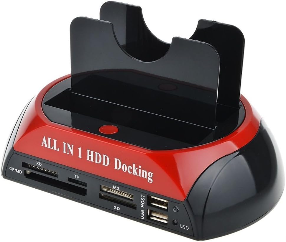 PX-385 Harici Usb 2.0 2.5- 3.5 IDE+SATA Hdd + Kart Okuyucu Docking