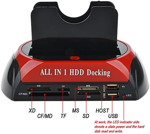 Alternative view of PX-385 Harici Usb 2.0 2.5- 3.5 IDE+SATA Hdd + Kart Okuyucu Docking