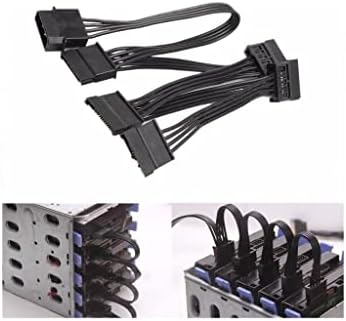 Alternative view of PX-4355 Molex To Sata Kablo, PSU Sata Çoklayıcı, 5 port Sata Power Çoklayıcı, 60cm Uzunluk,%100 Saf Bakır sata Çoklayıcı Kablo