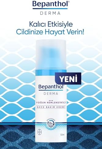 Derma Yoğun Nemlendirici Gece Bakım Kremi (50 ml)