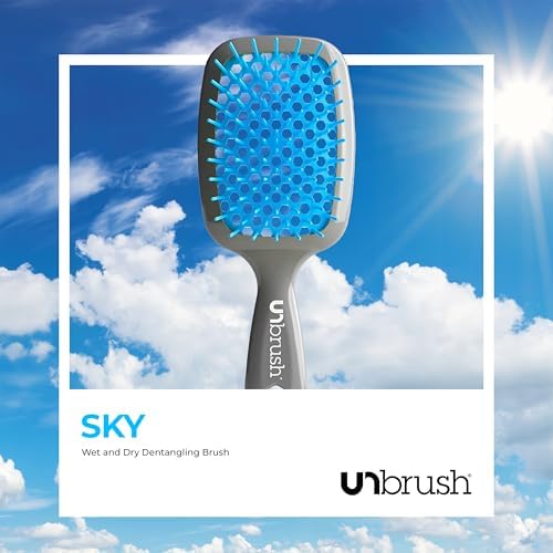 Alternative view of FHI HEAT Unbrush Islak ve Kuru Havalandırmalı Saç Fırçası, Açık Mavi/Gri