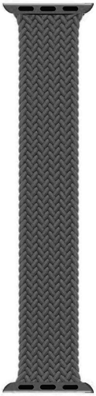 Alternative view of Series 5 44mm için Kordon, (Large Size, 160mm) Knitted Fabric Loop Koyu Gri [ Series 5 44mm ile Uyumlu Kordon - Koyu Gri]