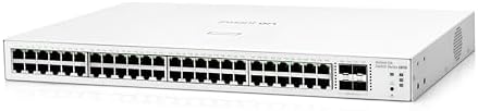 Aruba a Hewlett Packard Enterprise company Aruba On 1830 48 Port Gb Smart-Managed Layer-2 Ethernet Anahtarı | 48x 1G | 4X SFP | Fansız | AB Kablosu (JL814A#ABB)