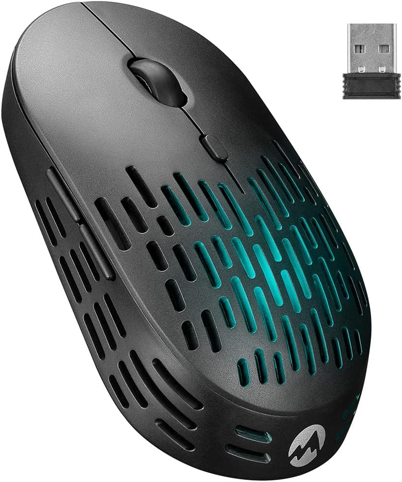 Alternative view of SM-W73 DUAL Mode İkisi Bir Arada Siyah Bluetooth&2.4GHz 6D Şarjlı Kablosuz Notebook Mouse