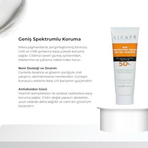 Alternative view of Çok Yönlü Yüksek Korumalı Spf +50 Faktör Uva - Uvb Güneş Kremi