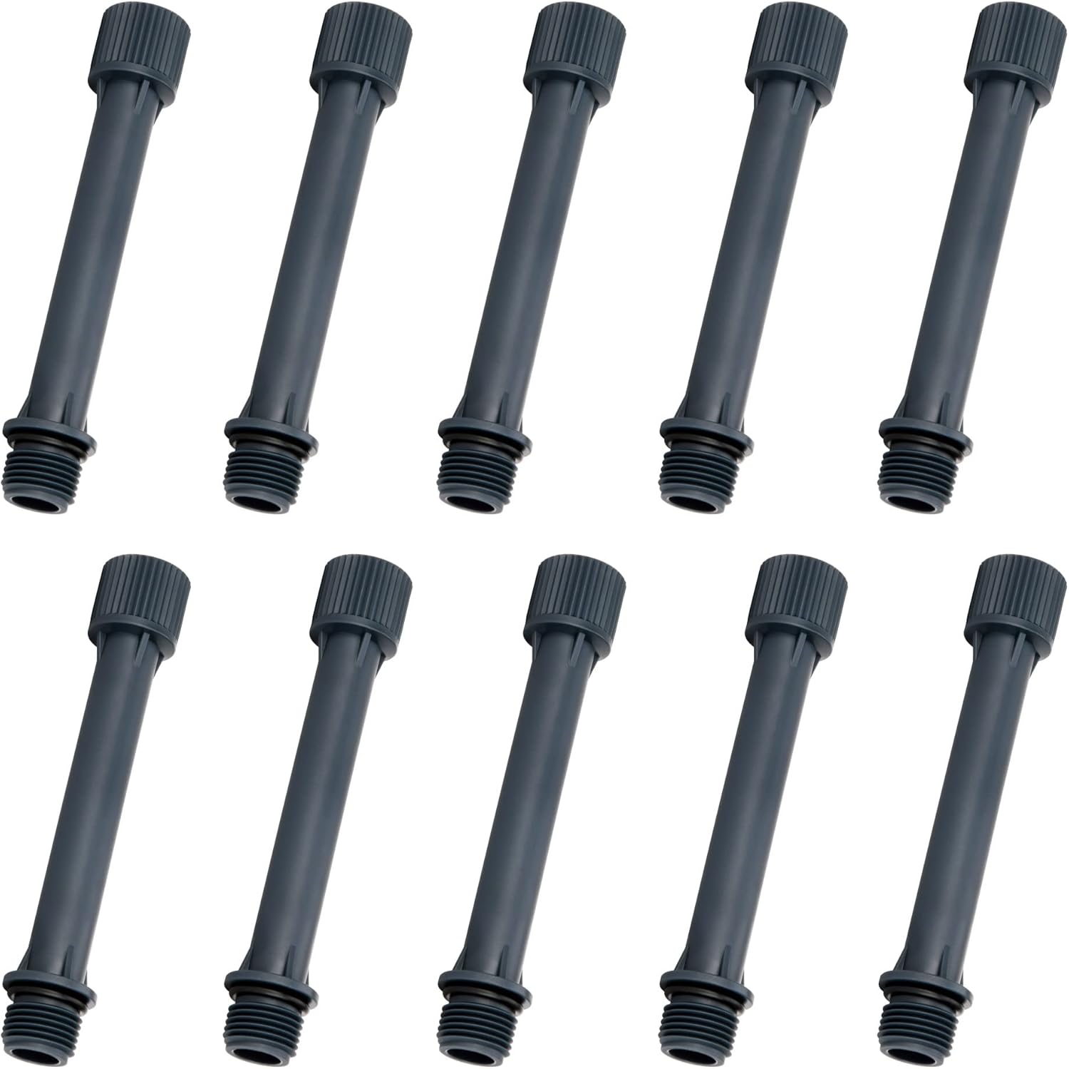 Eden 99999 Püskürtme Başlığı Yükseltici Seti, 12.7 cm, 10 Parça, Dayanıklı Polipropilen, Araçsız Kurulum