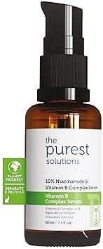 The Purest Solutions, Bariyer Güçlendirici ve Yatıştırıcı B Vitamini Cilt Bakım Serumu 30 ml (%10 Niacinamide + Provitamin B5)