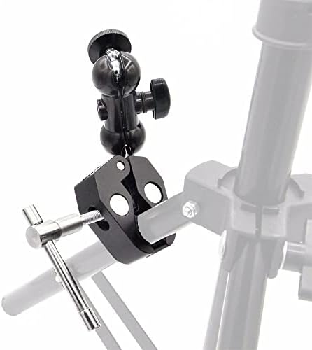 Dual Ball Heads Arm + Super Clamp Kelepçe