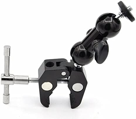 Alternative view of Dual Ball Heads Arm + Super Clamp Kelepçe