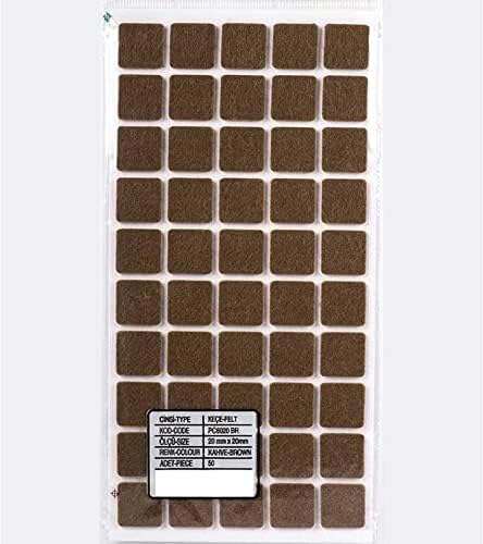 Yapışkanlı Keçe 20 * 20mm