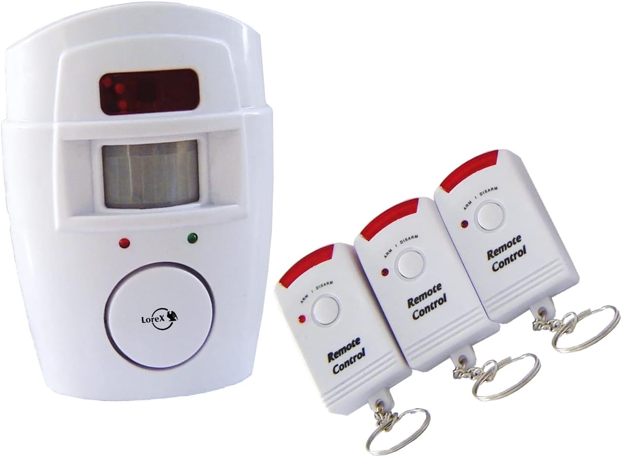 Alternative view of LR-NG300-3 Kumandalı Kablosuz Hareket Dedektörlü Alarm Seti, Kumandalı Ev Alarmı, Hırsız Alarmı, Hırsız Alarm Sistemi