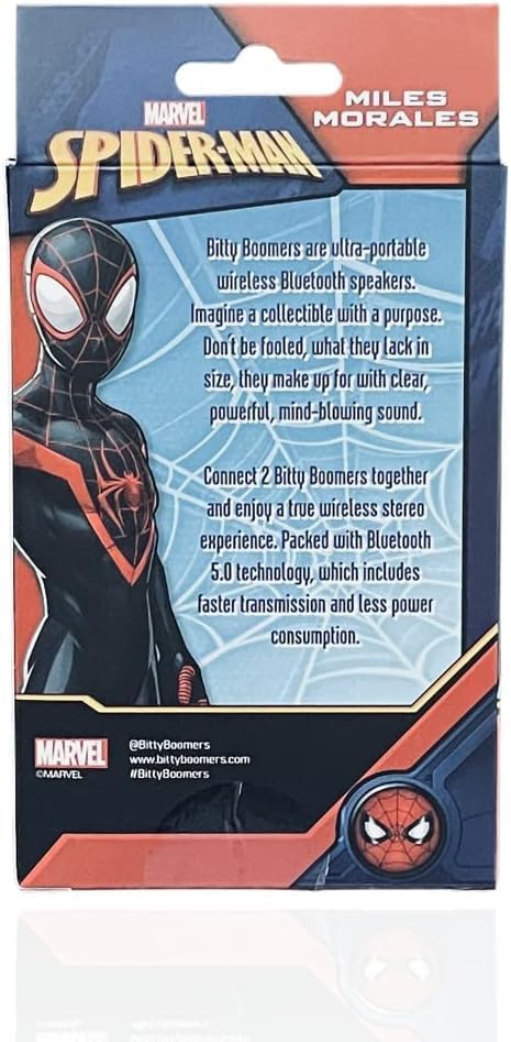 Alternative view of Bitty Boomers: Into The - Miles Morales - Mini Bluetooth Hoparlör