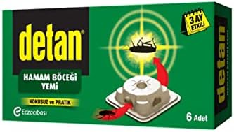 Detan Böcek Yemi 6 Adet