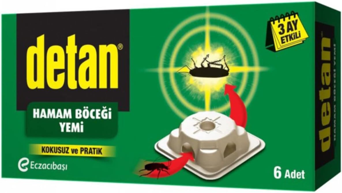 Alternative view of Detan Böcek Yemi 6 Adet