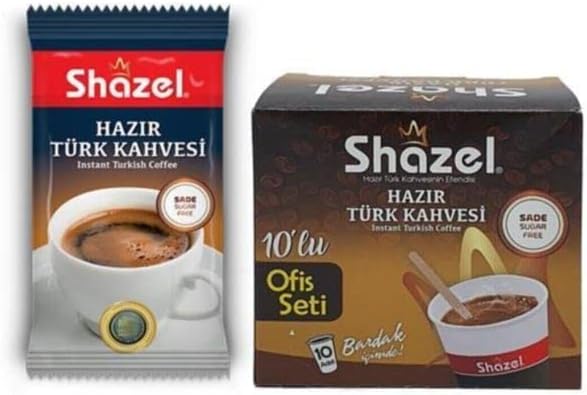 Alternative view of Hazır Türk Kahvesi Sade - Ofis Seti 10'lu Kutu