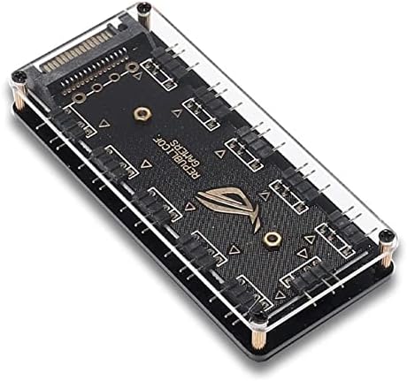 Alternative view of 4847 ARGB RGB Led 3 Pin 11 Port 5V SATA Power Güç Fan Çoklayıcır Şerit Hub Kablo Splitter