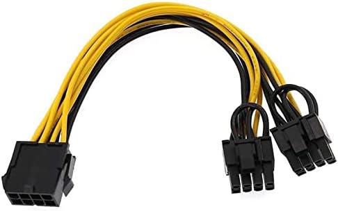Alternative view of PX-4302-8 8 pin to 2x8 Pin PSU Ekran Kartı Güç Çevirici Kablo,%100 Saf Bakır 8pin Çevirici Kablo