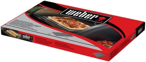 Pizza Taşı - Dikdörtgen (44 x 30 cm), Sırlı Kordiyerit Barbekü Pizza Taşı, Hızlı Isıtma, Tüm Izgaralara Uyar (Ø 57 cm, Gaz, Pelet, Elektrikli) - Siyah (18414)