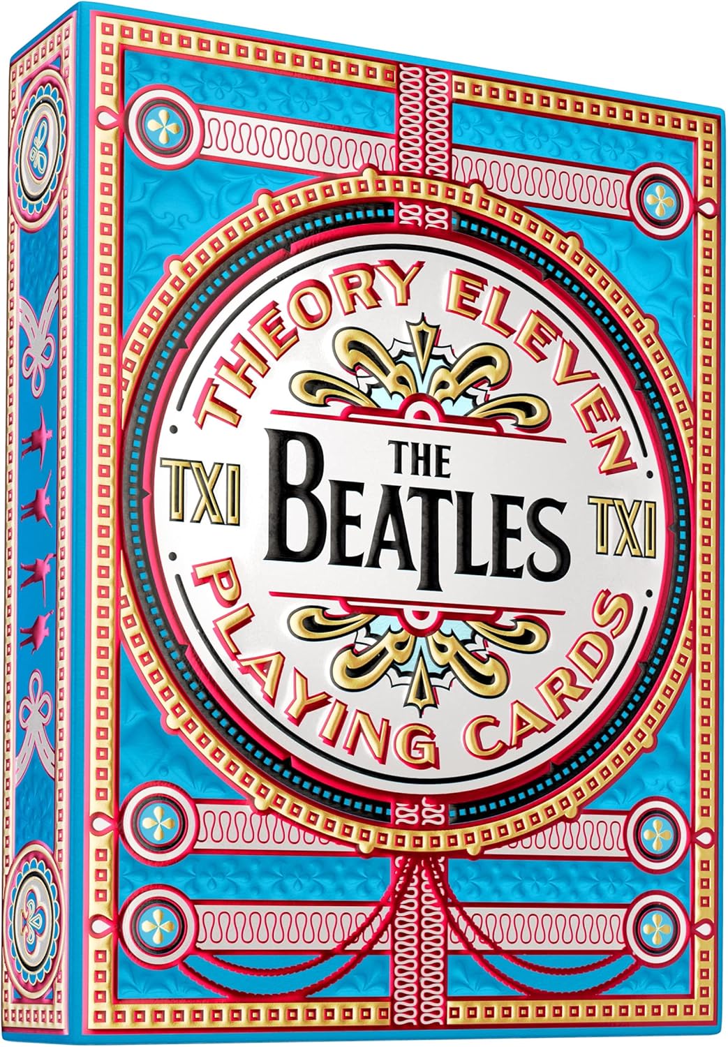 Alternative view of theory11 The Beatles Premium Oyun Kartları – Mavi Deste
