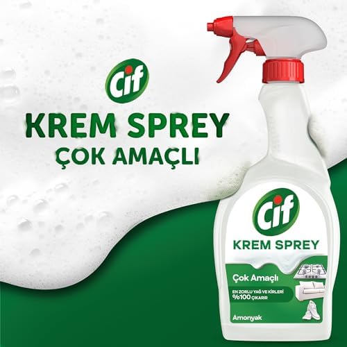 Alternative view of Cif Krem Sprey Çok Amaçlı Amonyak Yüzey Temizleyici Yağ ve Kir Çıkarıcı 750 ml