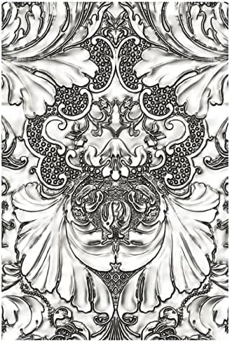 3 Boyutlu Doku Soluyor Kabartma Klasörü Damast von Tim Holtz, 665733, çok renkli, Tek Boyut
