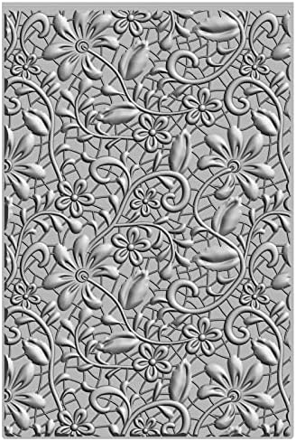 3-D dokulu Impressions Kabartma Lacey Kath Breen'den 665324, çok renkli, tek beden