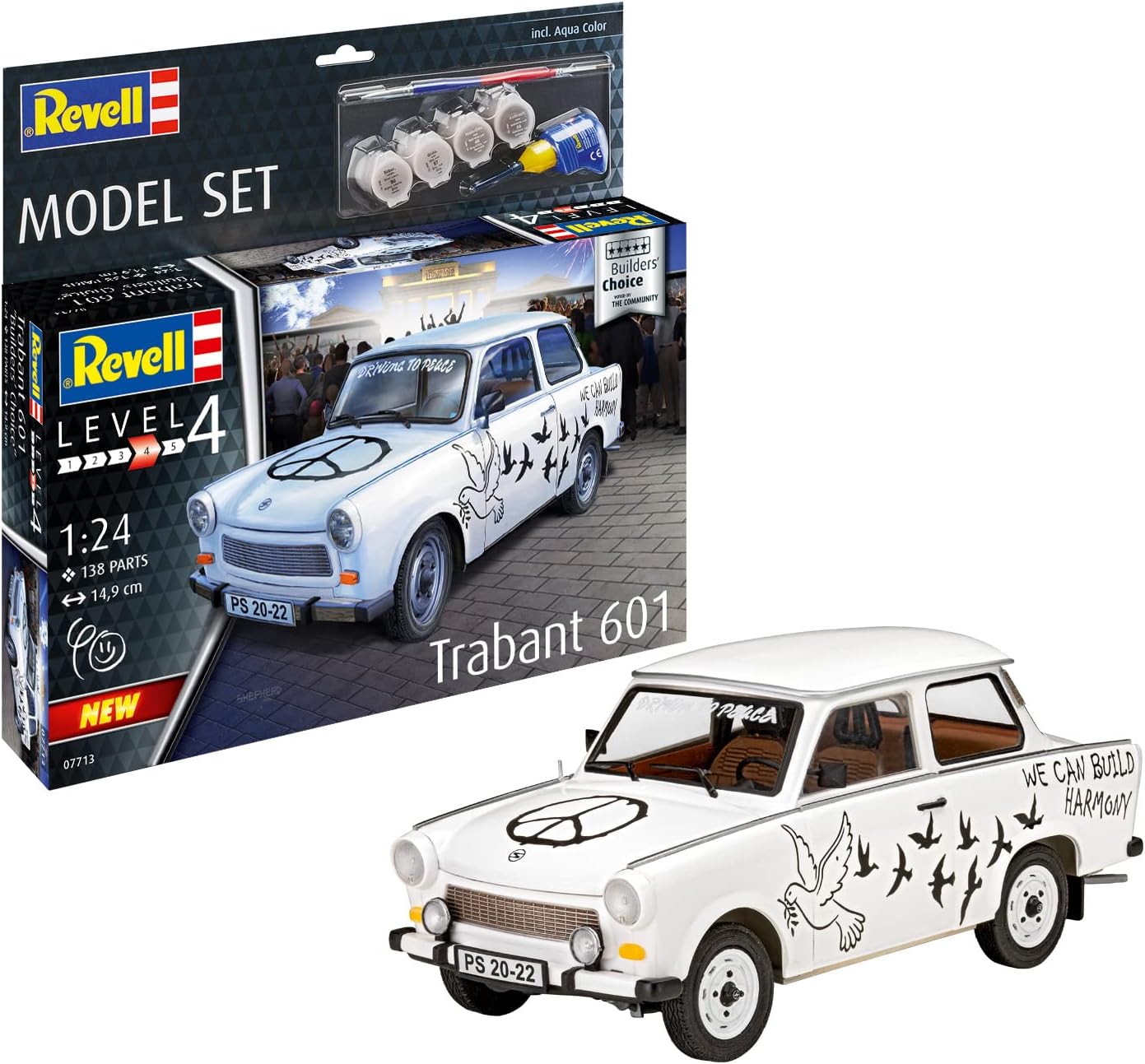 , M.Set Trabant 601S, Araba, Oyuncak