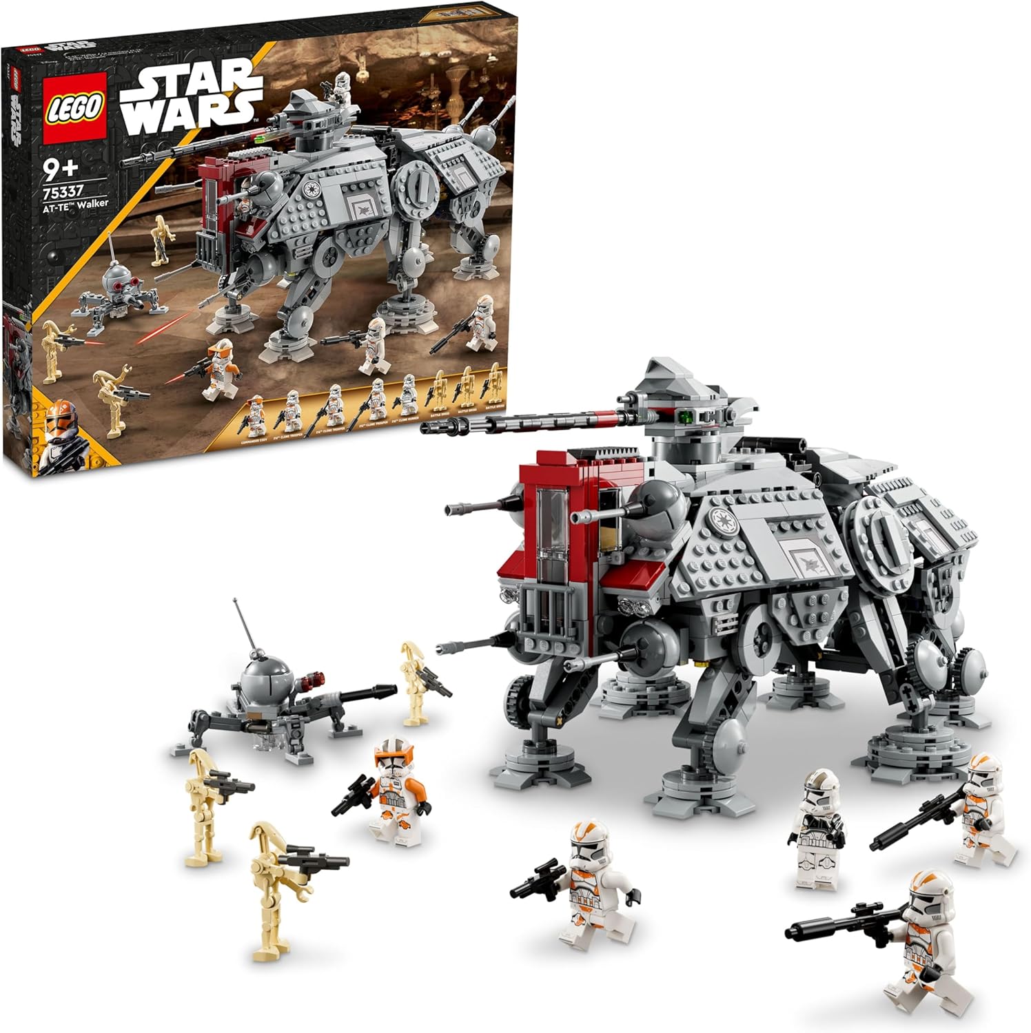 Alternative view of ™ AT-TE™ Walker 75337-9 Yaş ve Üzeri Çocuklar için Oyuncak Yapım Seti (1082 Parça)