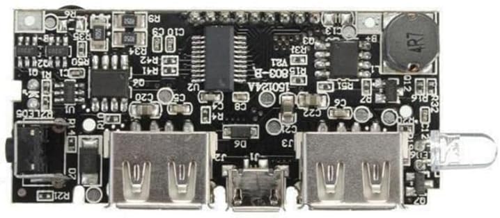 Alternative view of Çift Usb Çıkışlı Powerbank Şarj Modülü (2.1A Ve 1A Çıkışlı) Ekran