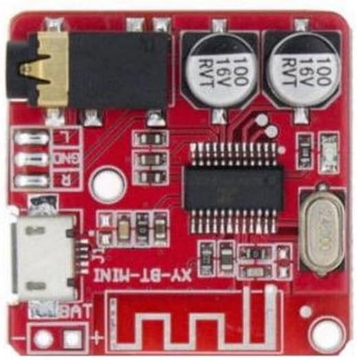 Alternative view of Bluetooth 4.1 Ses Alıcı (Audio) Modülü - Kablosuz Müzik Modülü - Kırmızı