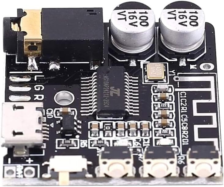 Bluetooth 5.0 Ses Müzik Alıcı Modülü Devre Kartı 5V Alıcı
