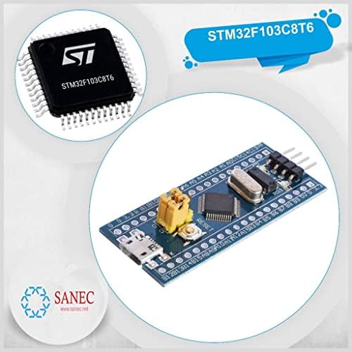 Alternative view of STM32F103C8T6 Geliştirme Devre Kart Modülü
