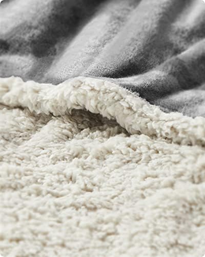 Feandrea Su geçirmez köpek örtüsü, polar evcil hayvan örtüsü, orta ve büyük köpekler için, kediler, 152 x 127 cm, XL, makinede yıkanabilir, çift taraflı koltuk kılıfı, gri PPB060G01