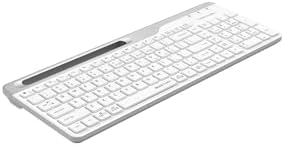 A4 Tech FBK25 (Q) Türkçe FN-Multimedya Bluetooth & 2.4Ghz Kablosuz Klavye, Beyaz