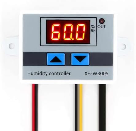 XH-W3005 Dijital Nem Kontrol Cihazı Termostat- 12V 120W
