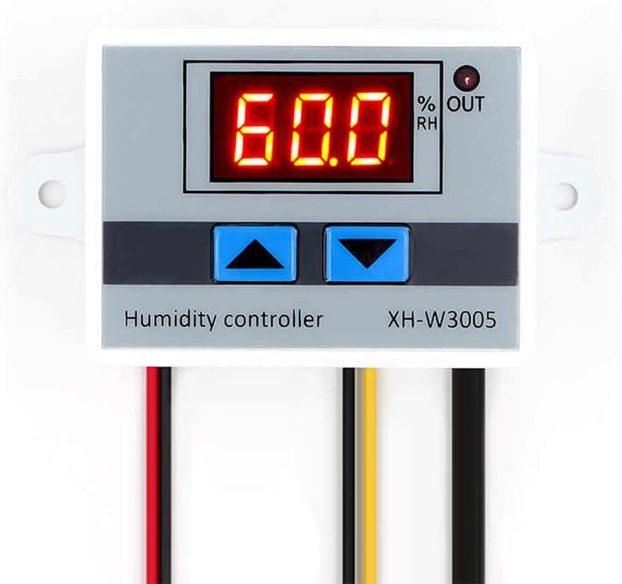 Alternative view of XH-W3005 Dijital Nem Kontrol Cihazı Termostat- 12V 120W