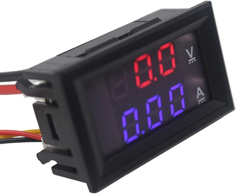 Alternative view of Dijital Voltmetre Dijital Ampermetre DC 100V 10A Gerilim Akım