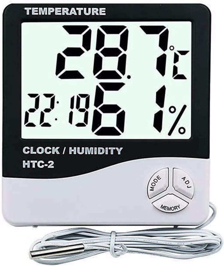 Alternative view of HTC-2 Dijital Termometre Sıcaklık Ve Nem Ölçer Problu