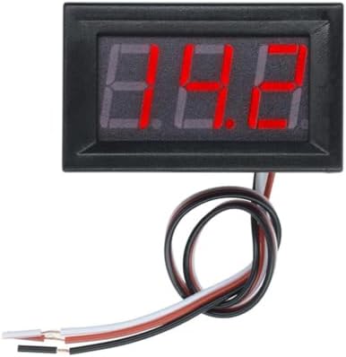 Alternative view of 0.56 inch DC 0-30V Panel Tip Dijital Kırmızı Voltmetre 3 Kablo