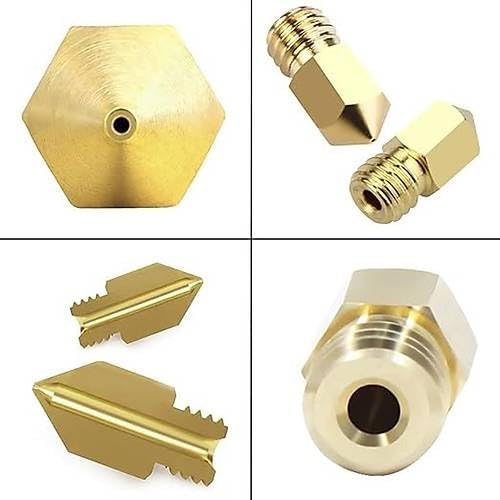 Alternative view of 3D Yazıcı Mk8 Extruder Nozzle 0.4mm 1.75mm