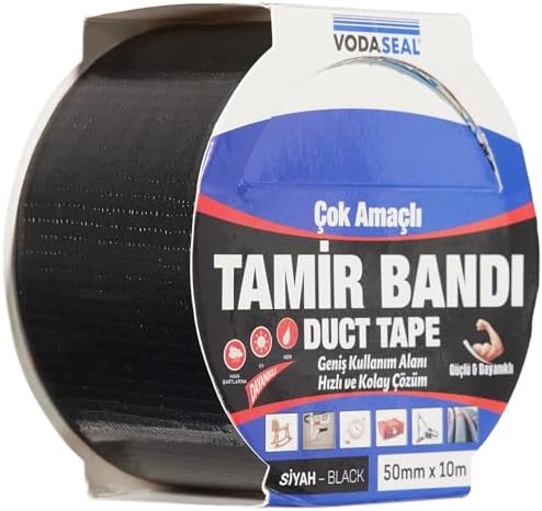 Çok Amaçlı Tamir Bandı, 50mmx10mt, Siyah