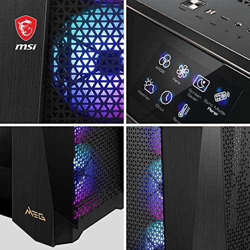MSI MEG PROSPECT 700R Tempered Glass ARGB USB 3.2 EATX Mid-Tower Gaming (Oyuncu) Kasa