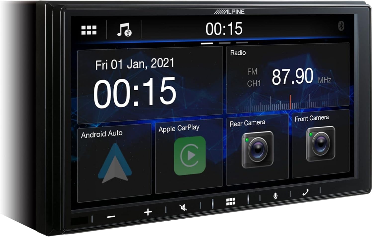 iLX-W690D 7” Double DIN Multimedya Sistemi, CarPlay & Auto, Bluetooth, DAB+, 4x50W, HDMI/USB, Araç İçi Ekran